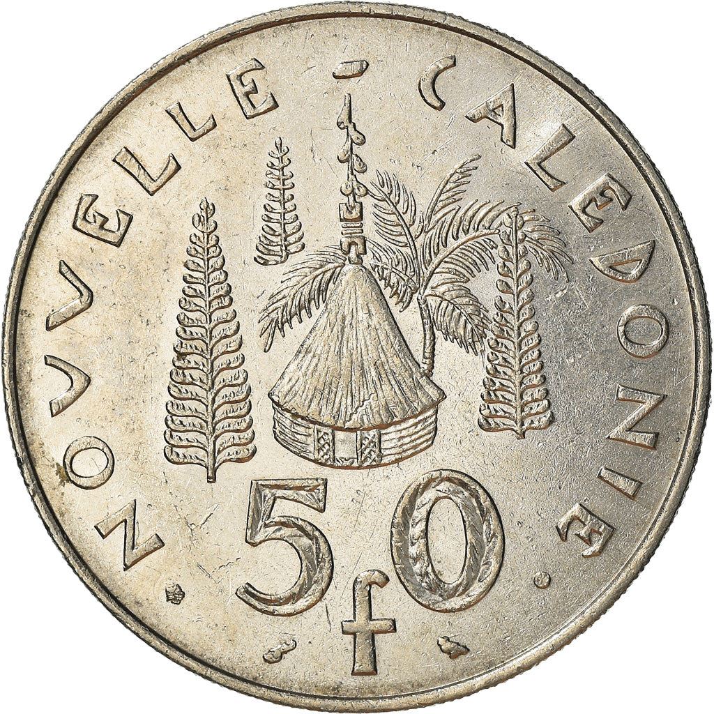 New Caledonia 50 Francs Coin 1967 KM 7