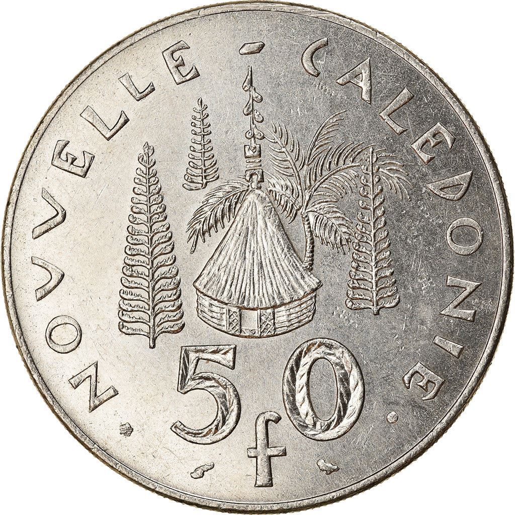 New Caledonia 50 Francs Coin 1967 KM 7