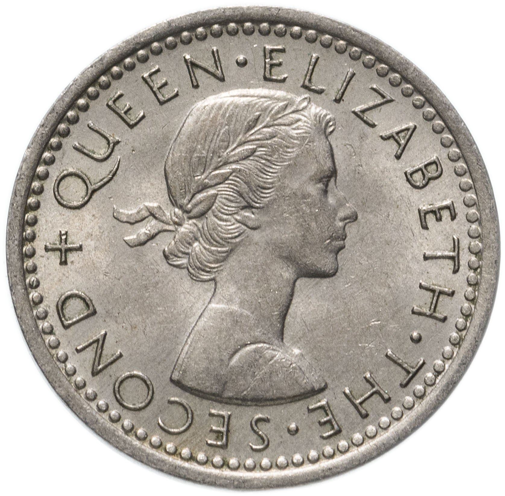 New Zealander 3 Pence Coin | Queen Elizabeth II | Carved Patu | KM25 | 1953 - 1965