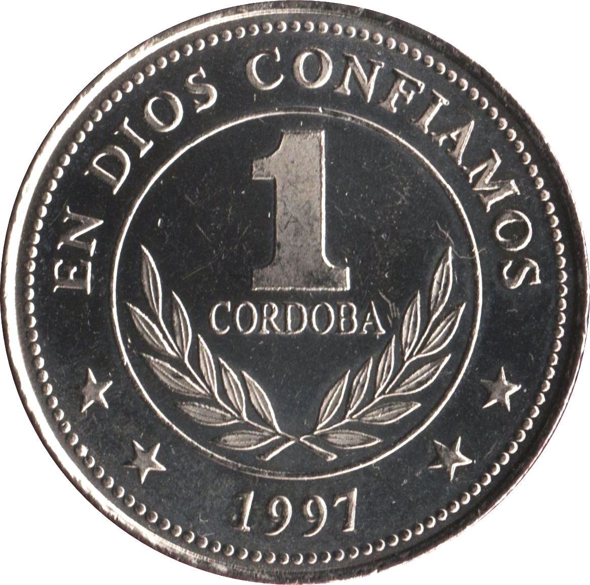 Nicaragua Coin Nicaraguan 1 Cordoba | KM89 | 1997 - 2000