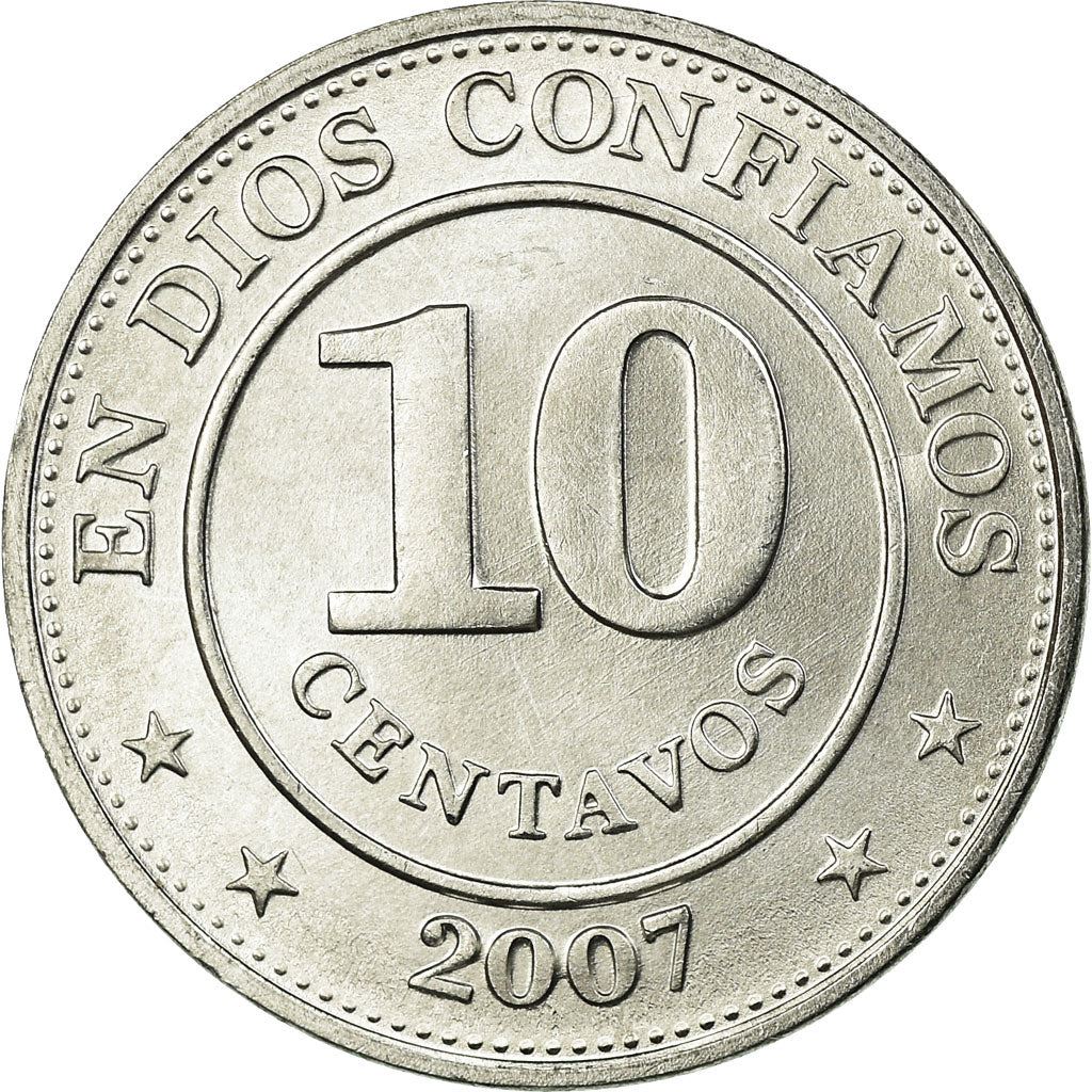 Nicaragua Coin Nicaraguan 10 Centavos Coin | KM105 | 2007 - 2015