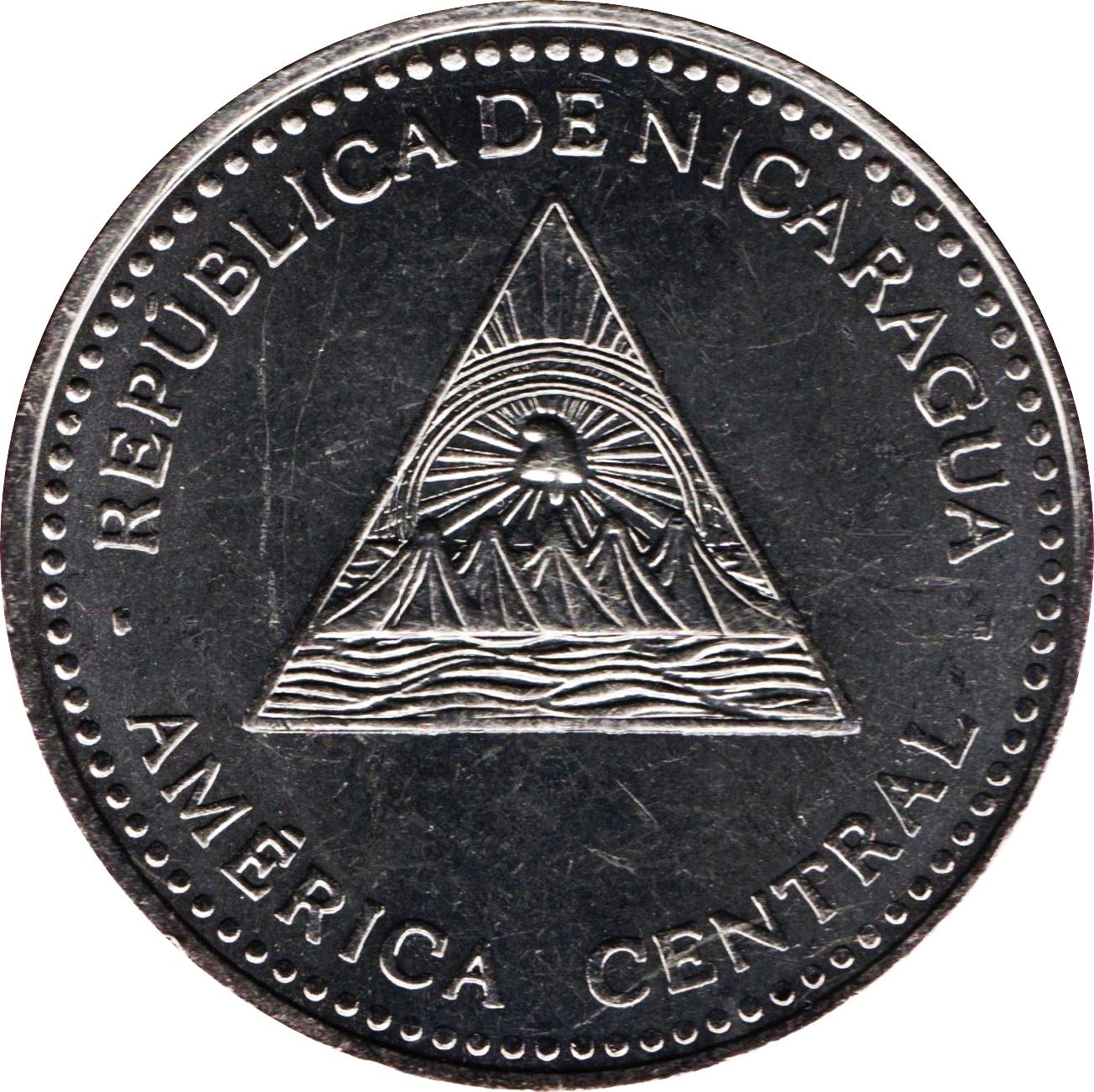 Nicaragua Coin Nicaraguan 5 Cordobas | KM90a | 2007 - 2014