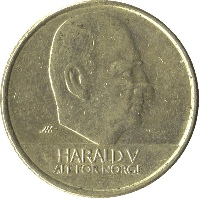 Norway | 10 Kroner Coin | Harald V | KM457 | 1995 - 2012