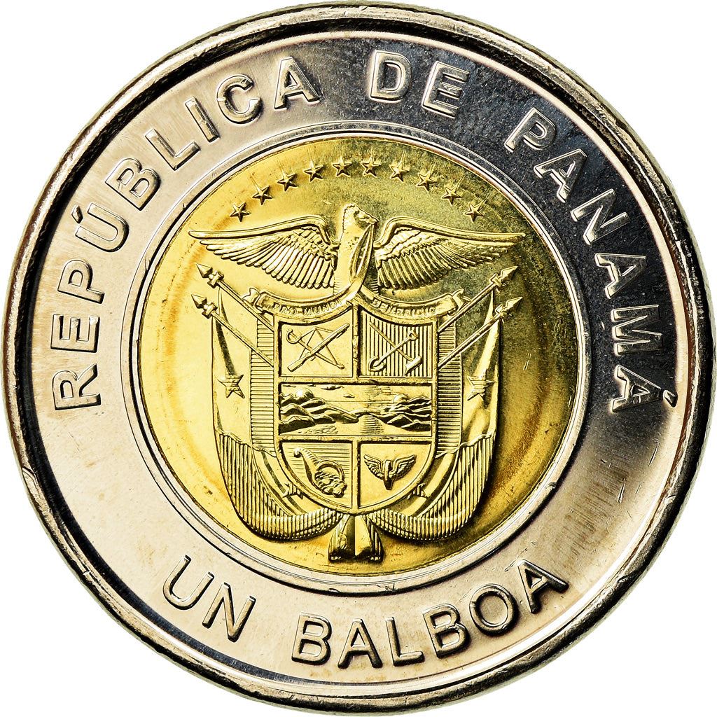 Panama | 1 Balboa Coin | Colored | World Youth Day | Km:169 | 2019