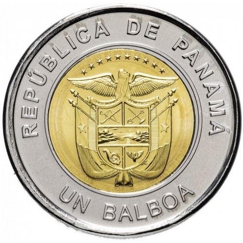 Panama | 1 Balboa Coin | Colored | World Youth Day | Km:169 | 2019