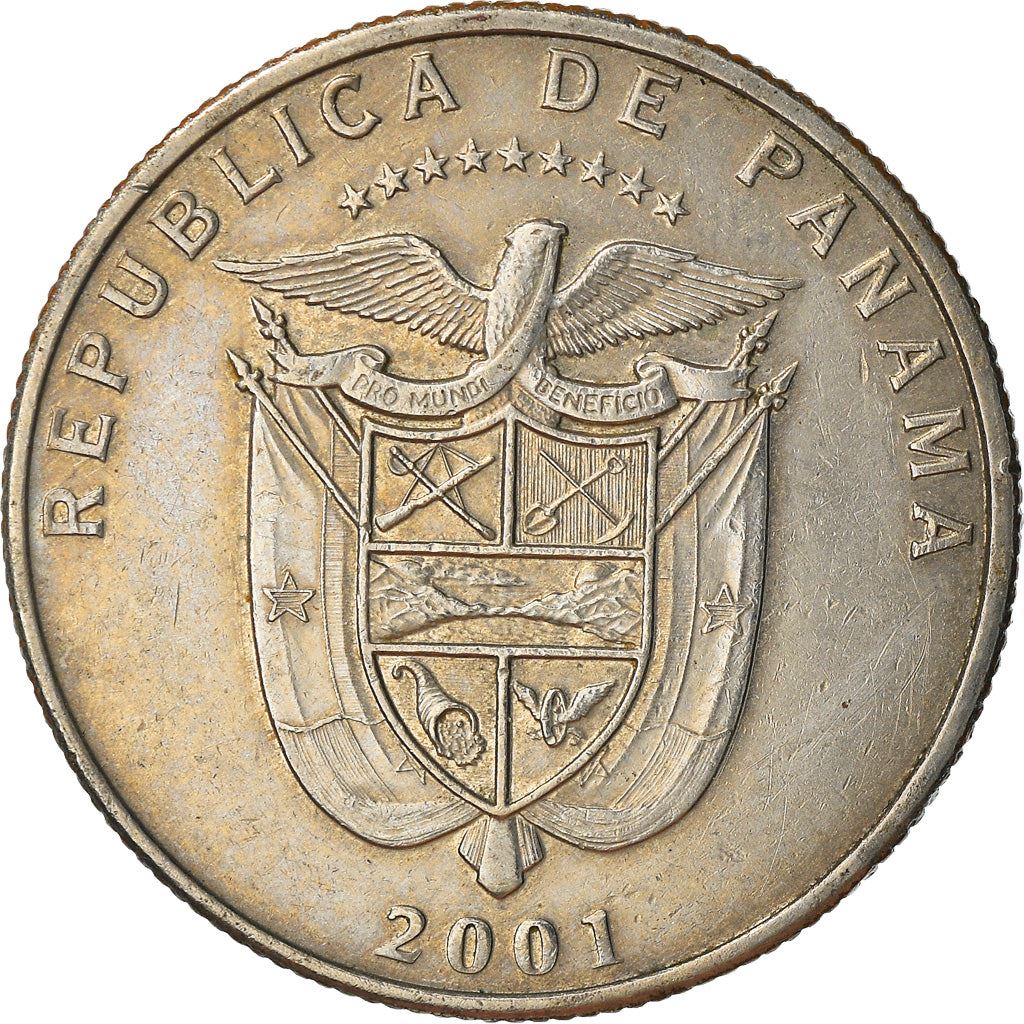 Panama 1/4 Balboa Coin | Vasco Nunez de Balboa | KM128 | 1996 - 2019