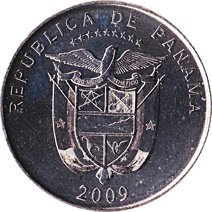 Panama 50 Centesimos Coin | National Bank | KM139 | 2009