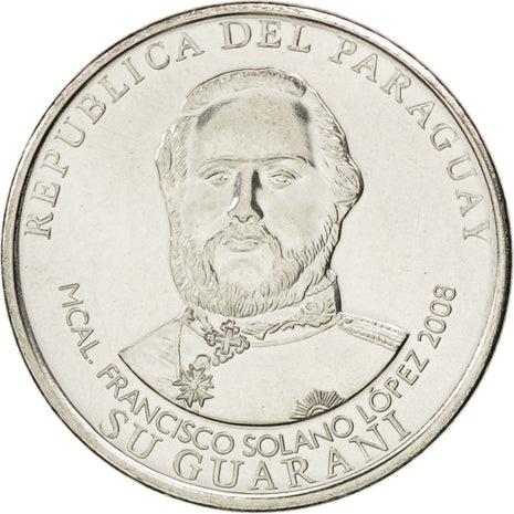 Paraguay 1000 Guaraníes Francisco Solano Lopez Coin KM198 2006 - 2018