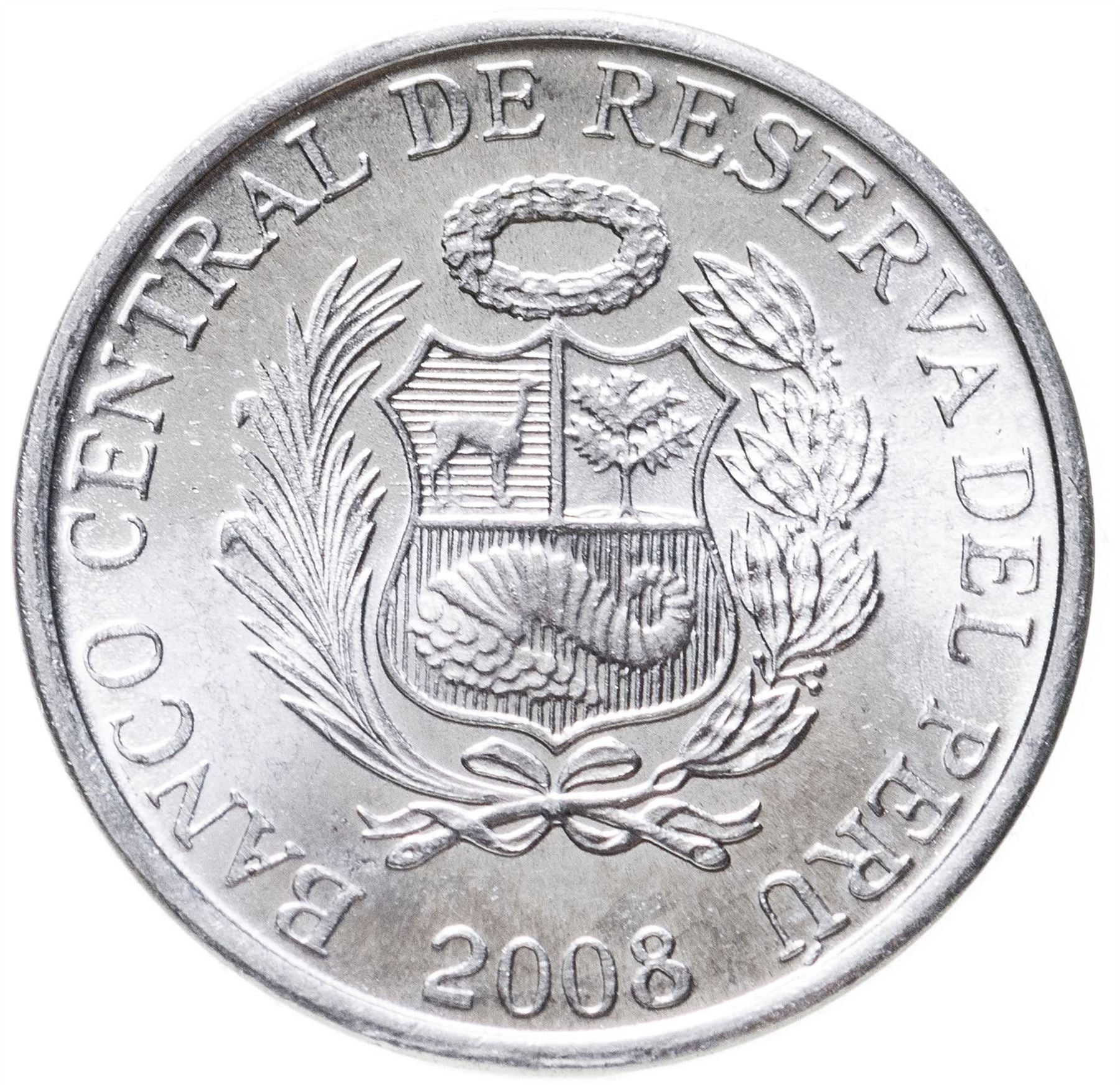 Peru 1 Centimo Coin| KM303.4a | 2005 - 2011