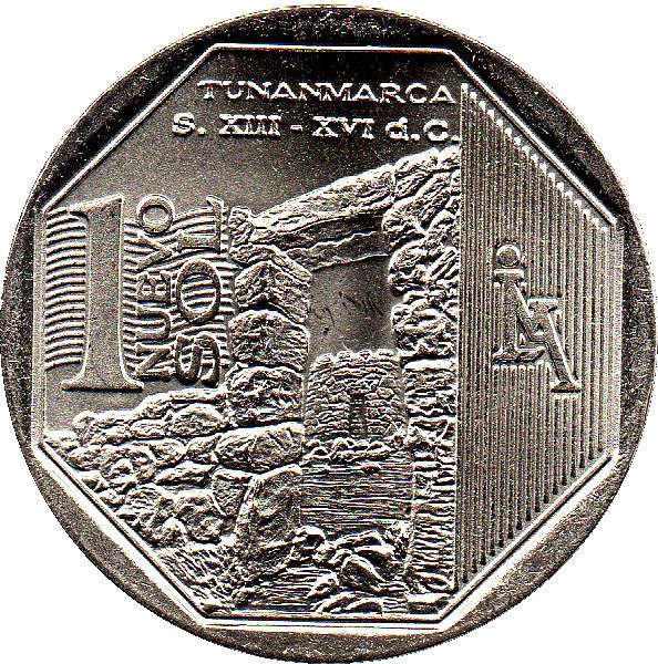 Peru | 1 Nuevo Sol Coin | Tunanmarca | KM373 | 2013