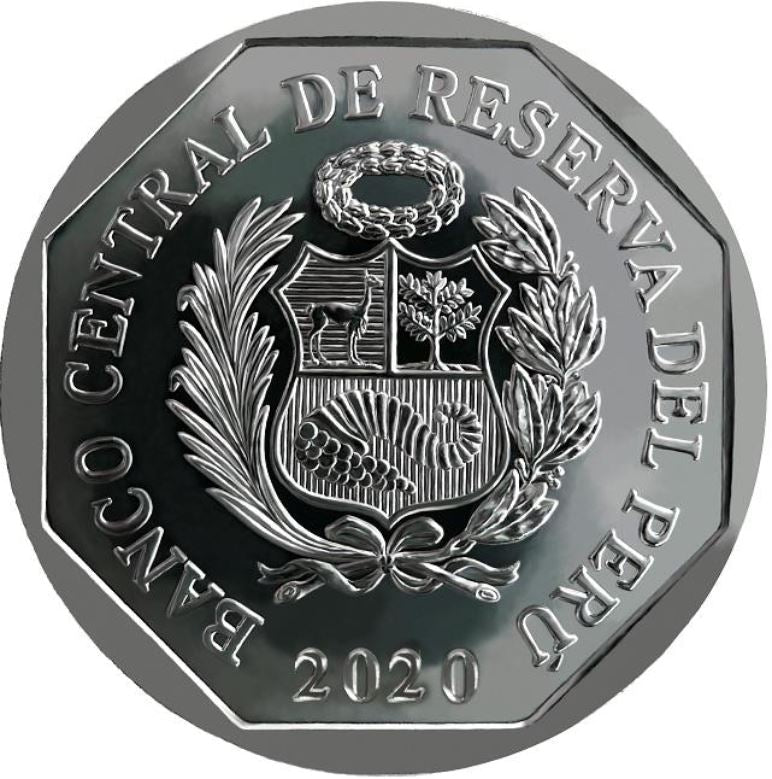 Peru | 1 Sol Coin | Juan Pablo Vizcardo y Guzman | UC113 | 2020