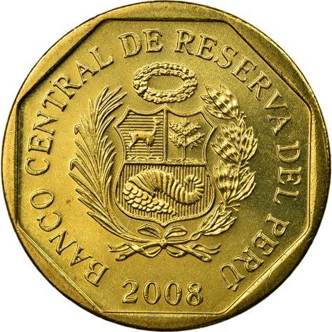 Peru 10 Céntimos Coin | KM305.4 | 2001 - 2021