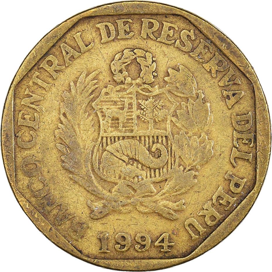 Peru | 20 Centimos Coin | KM306 | 1991 - 2000