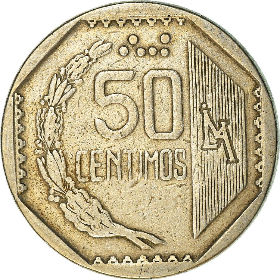 Peru 50 Centimos | KM307 | 1991 - 2000