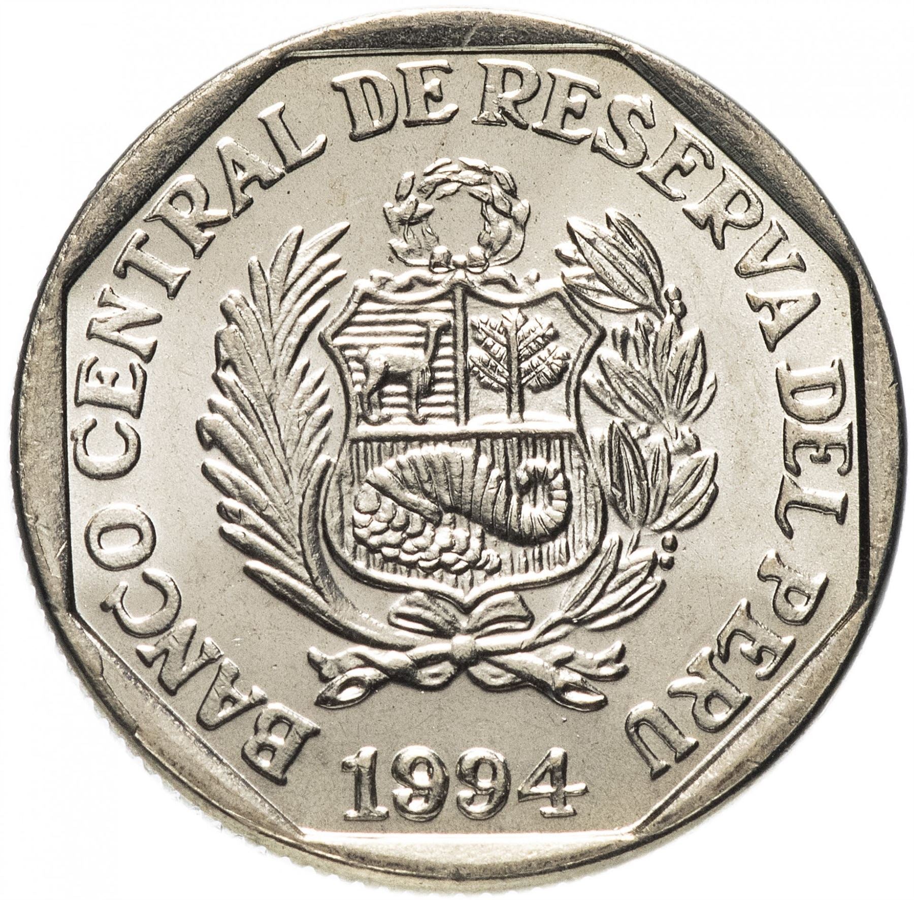 Peru 50 Centimos | KM307 | 1991 - 2000