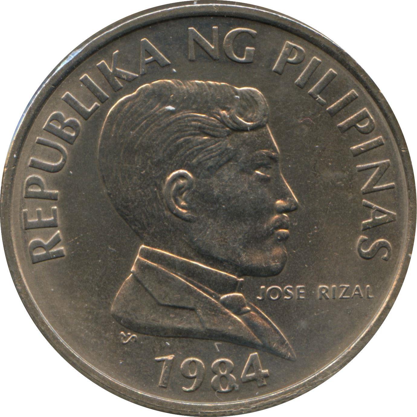 Philippines | 1 Piso Coin | KM243.1 | 1983 - 1990