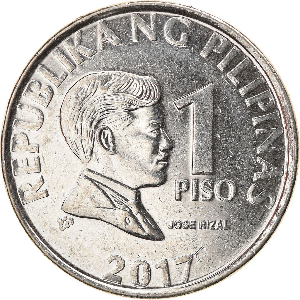 Philippines 1 Piso Magnetic Coin KM269a 2003 - 2017