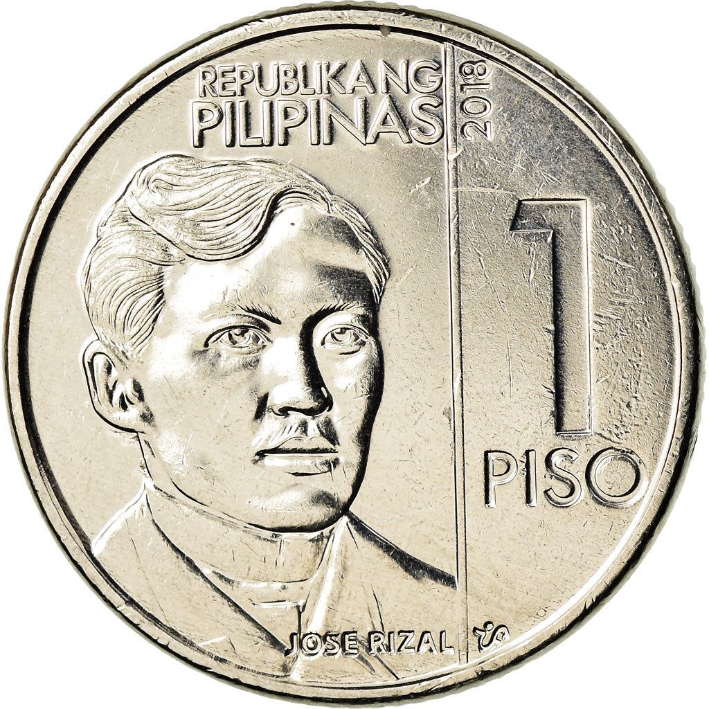 Philippines 1 Piso New Generation Currency Coin KM300 2017 - 2019