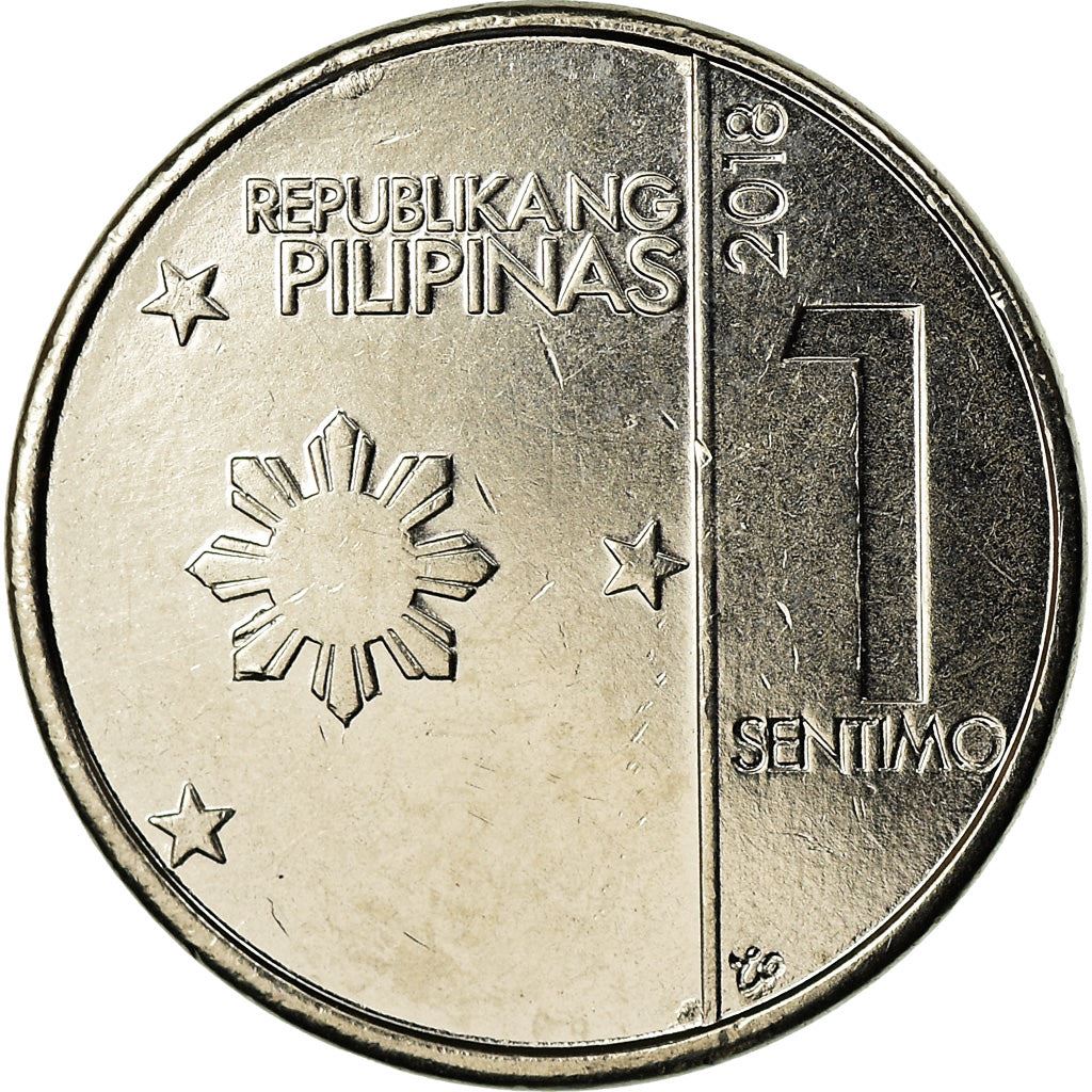 Philippines 1 Sentimo Coin | New Generation Currency | KM297 | 2017 - 2019