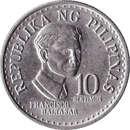 Philippines 10 Sentimos | KM207 | 1975 - 1978