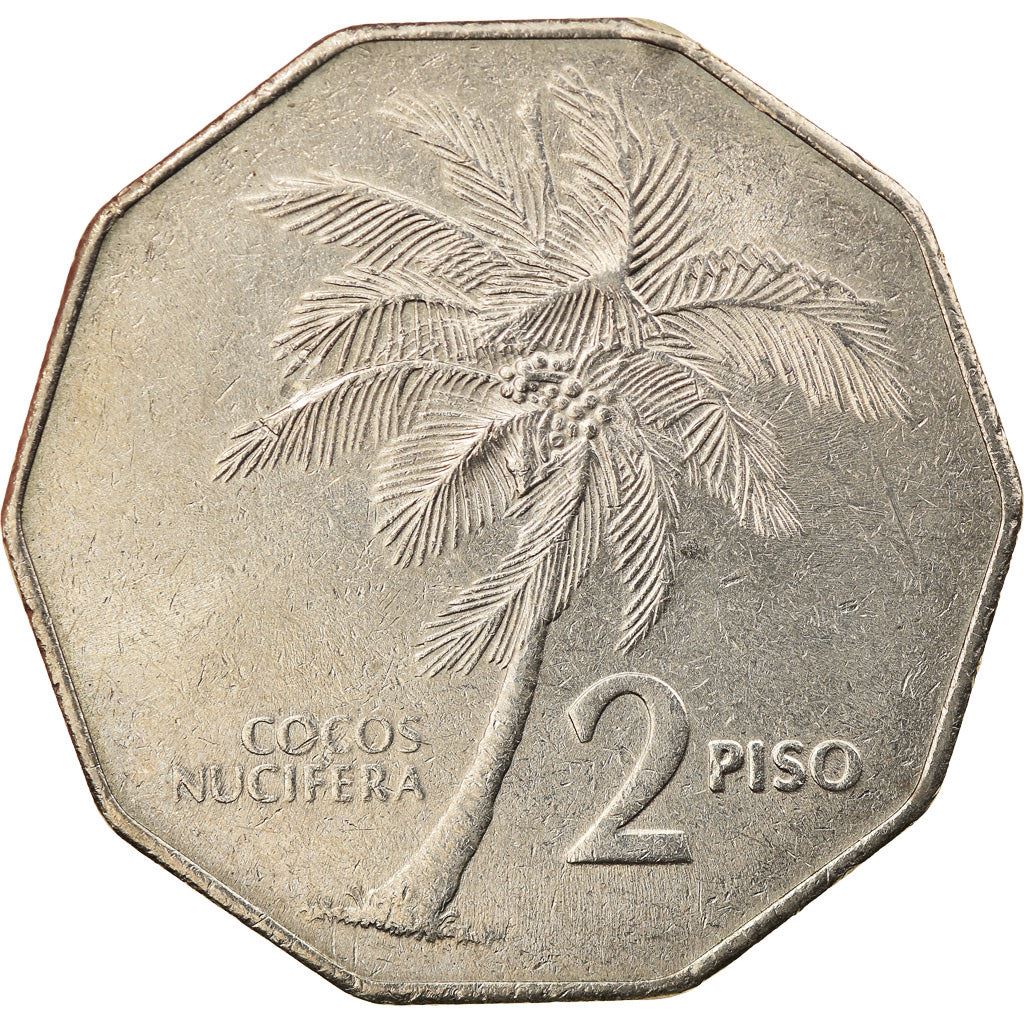 Philippines 2 Piso Coin | KM244 | 1983 - 1990