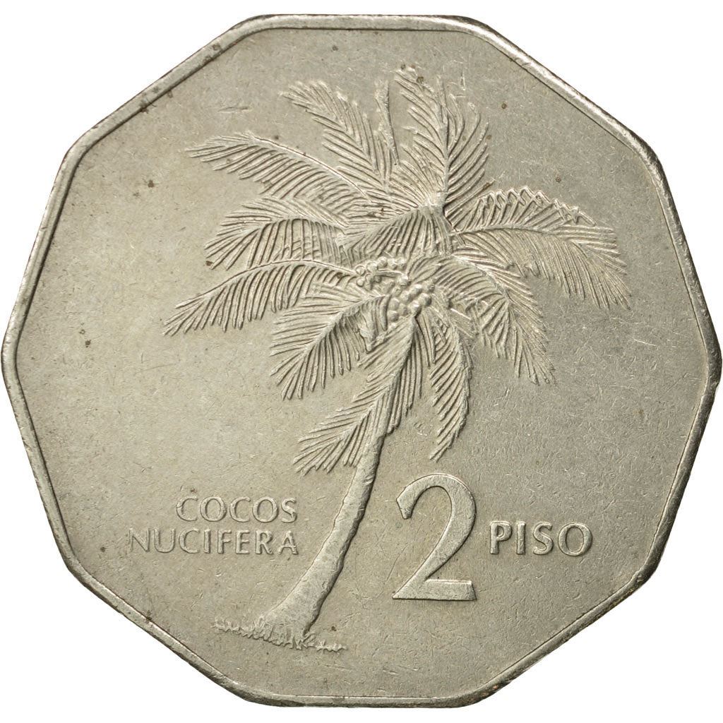 Philippines 2 Piso Coin | KM244 | 1983 - 1990