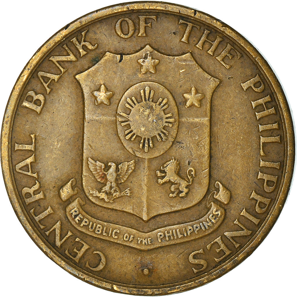 Philippines 5 Centavos Coin | KM187 | 1958 - 1966