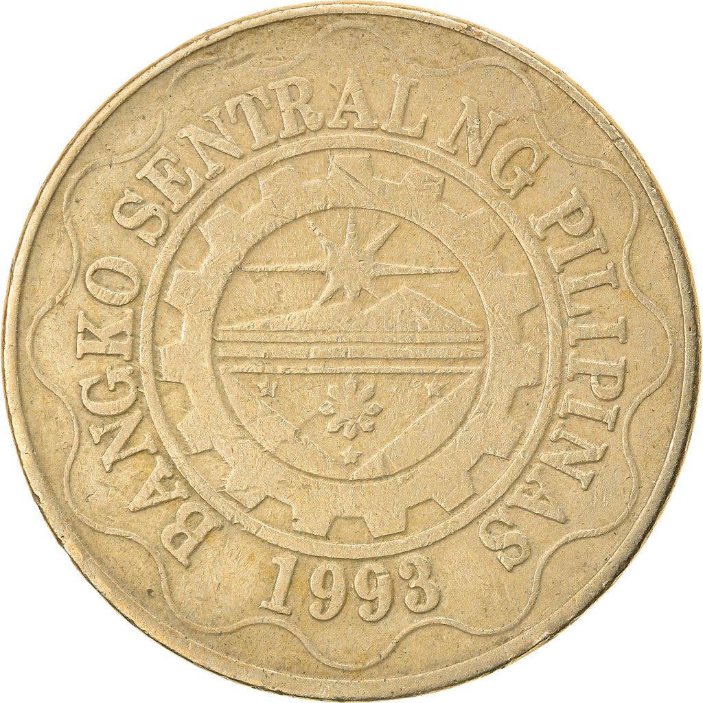 Philippines 5 Piso Coin KM272 1995 - 2017