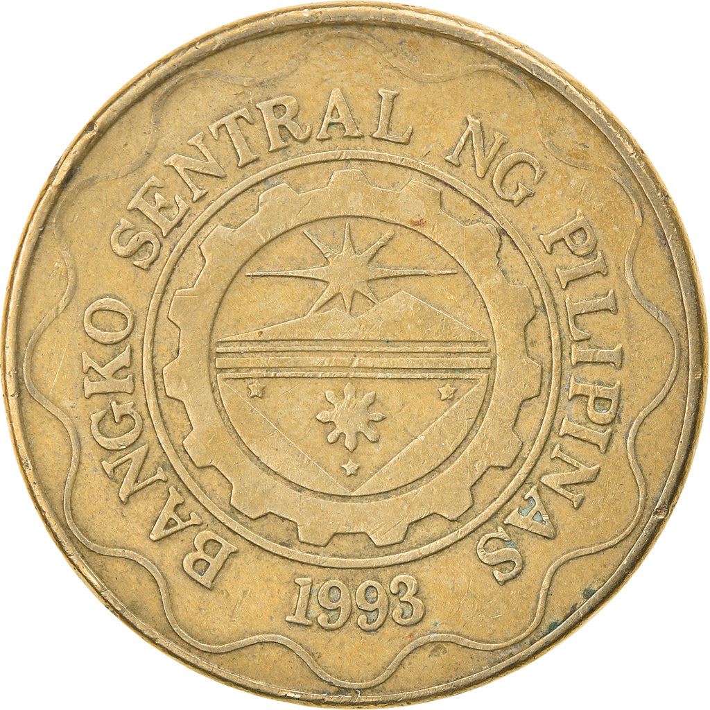 Philippines 5 Piso Coin KM272 1995 - 2017