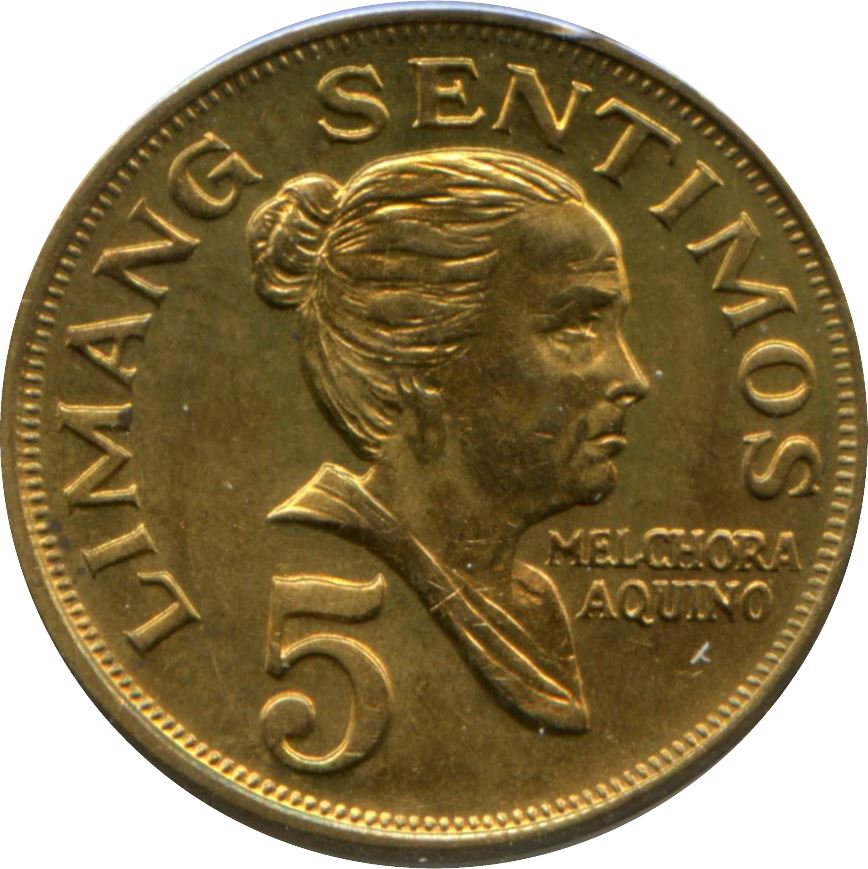 Philippines 5 Sentimos | KM197 | 1967 - 1974