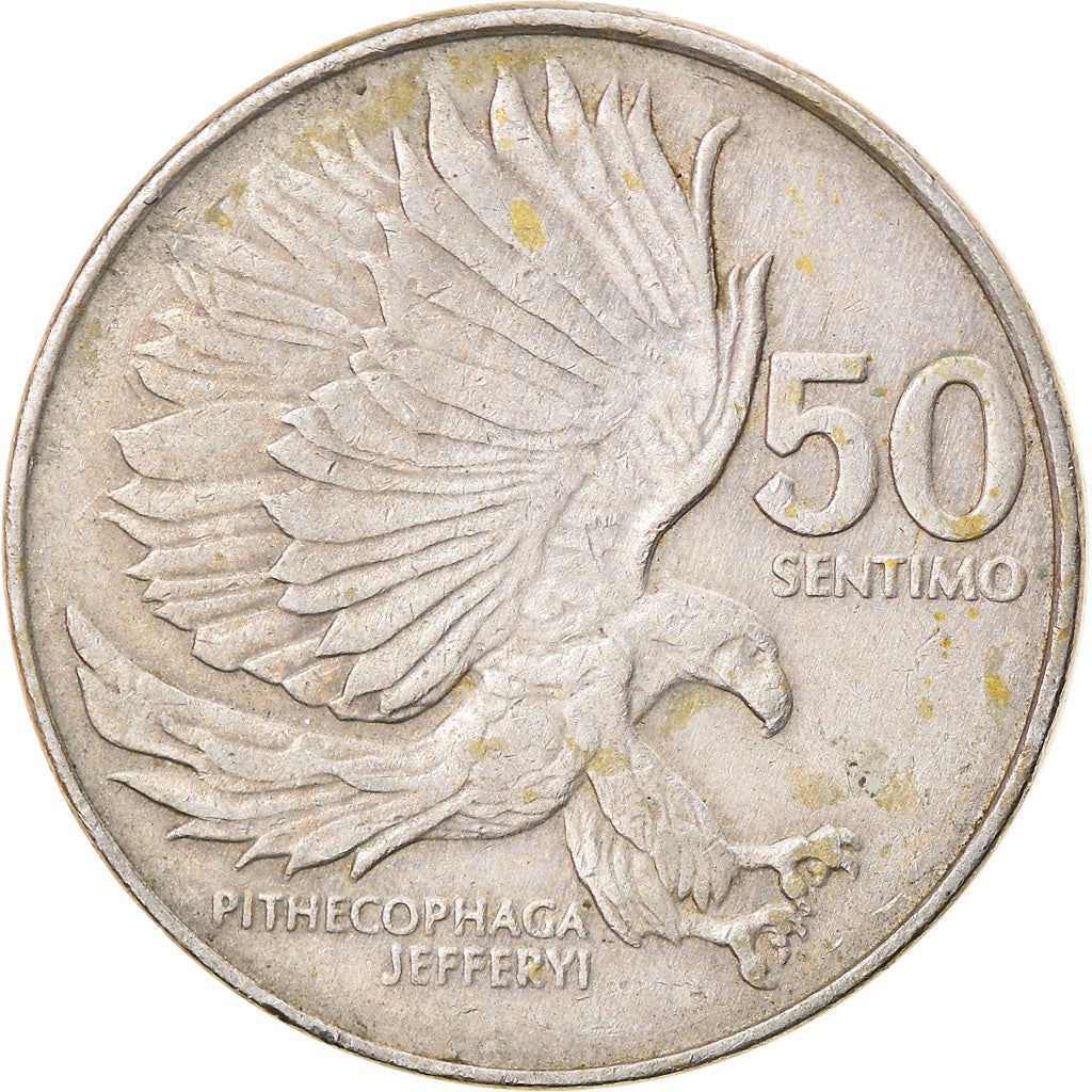 Philippines | 50 Sentimo Coin | KM242.1 | 1983 - 1990