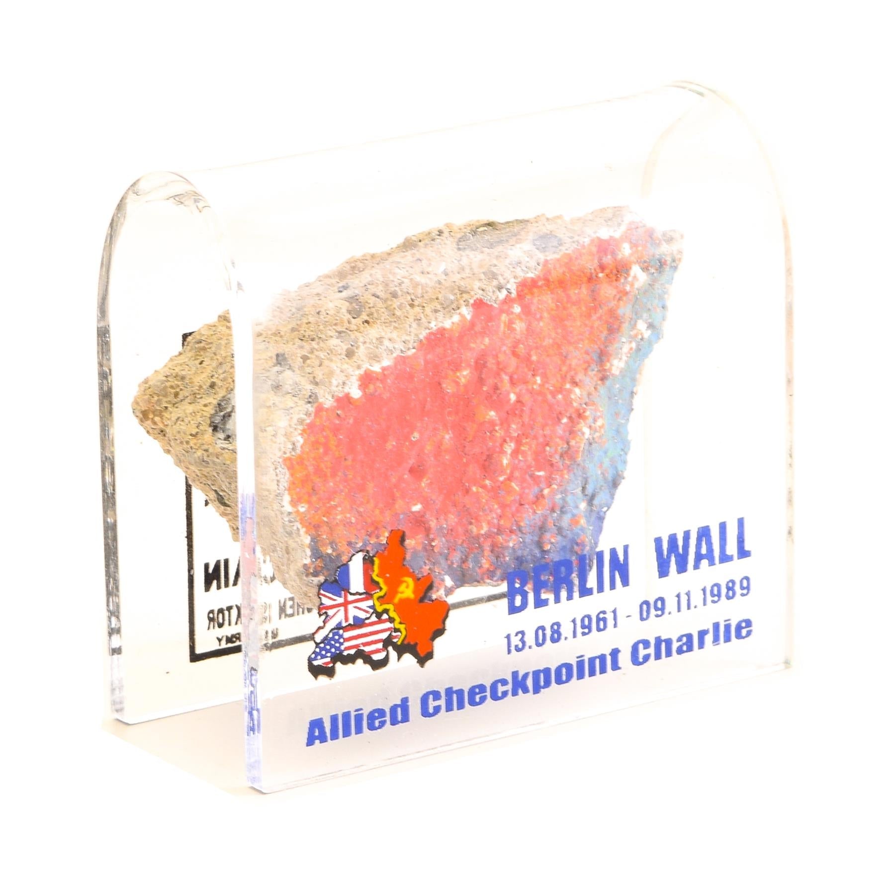 Pieces of Berlin Wall | Historical German Symbol | Concrete Fragments with Graffiti Art | 1961 - 1989