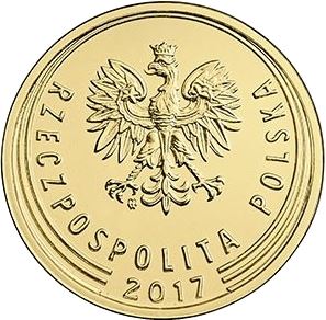 Poland | 1 Grosz magnetic | Oak Leaf | Eagle | KM923 | 2013 - 2021