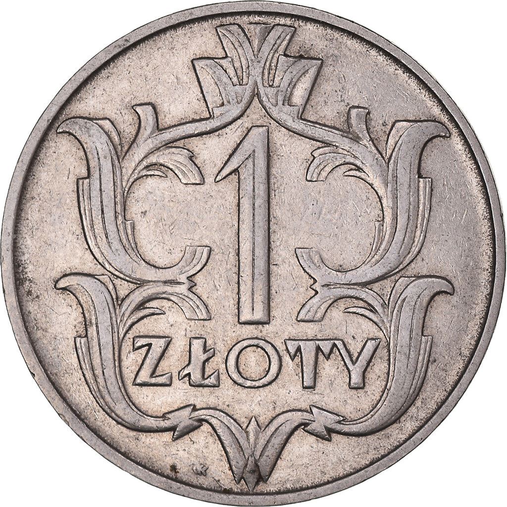 Poland | 1 Złoty Coin | Eagle | KM14 | 1929