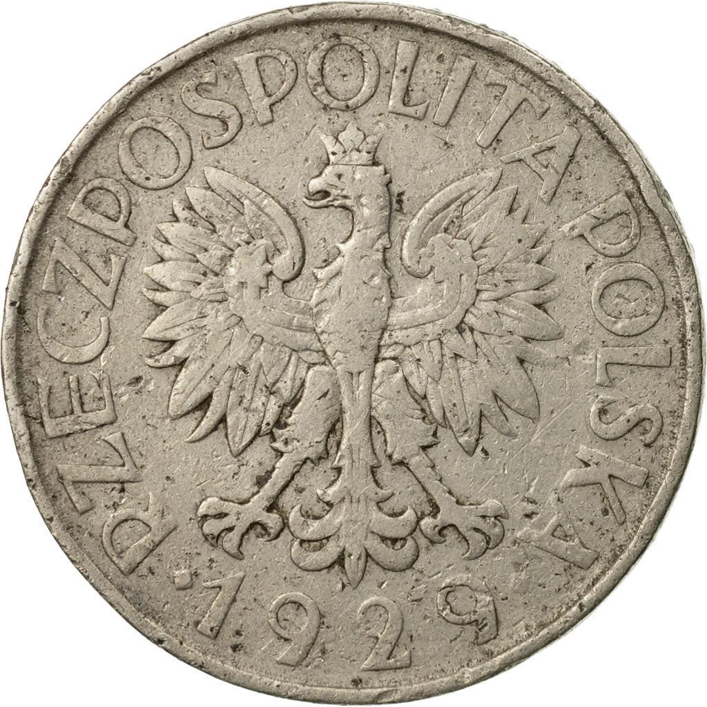 Poland | 1 Złoty Coin | Eagle | KM14 | 1929