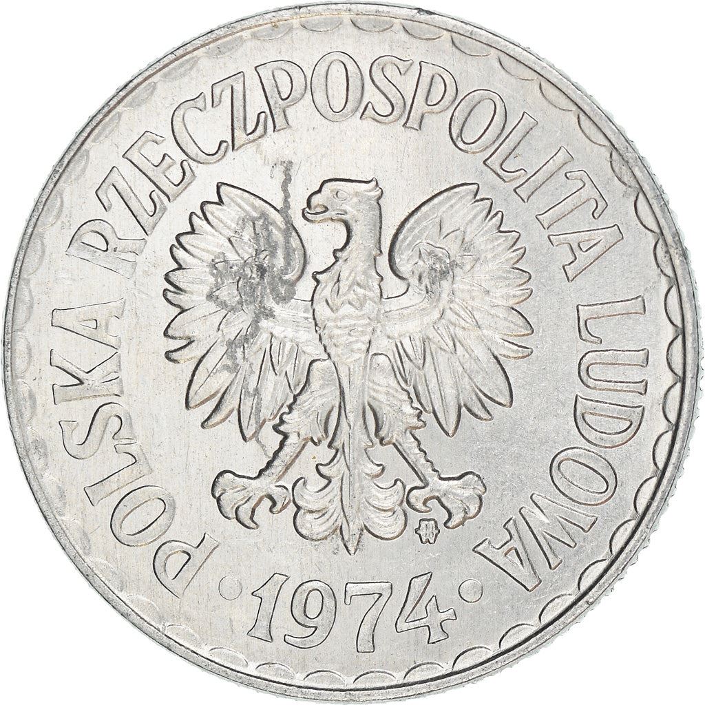 Poland | 1 Złoty | Eagle | KM49.1 | 1957 - 1985