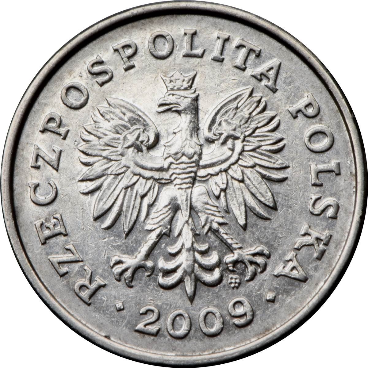 Poland | 1 Złoty | Oak Leaves | Eagle | KM282 | 1990 - 2016