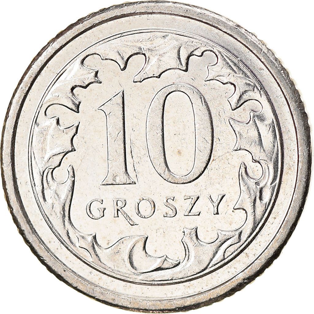 Poland | 10 Groszy | Eagle | KM279 | 1990 - 2016