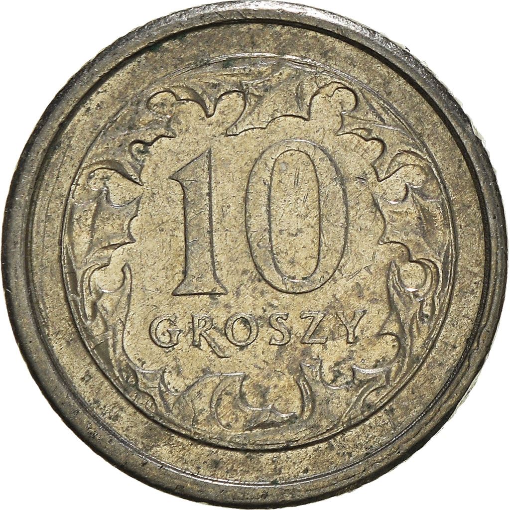 Poland | 10 Groszy | Eagle | KM279 | 1990 - 2016