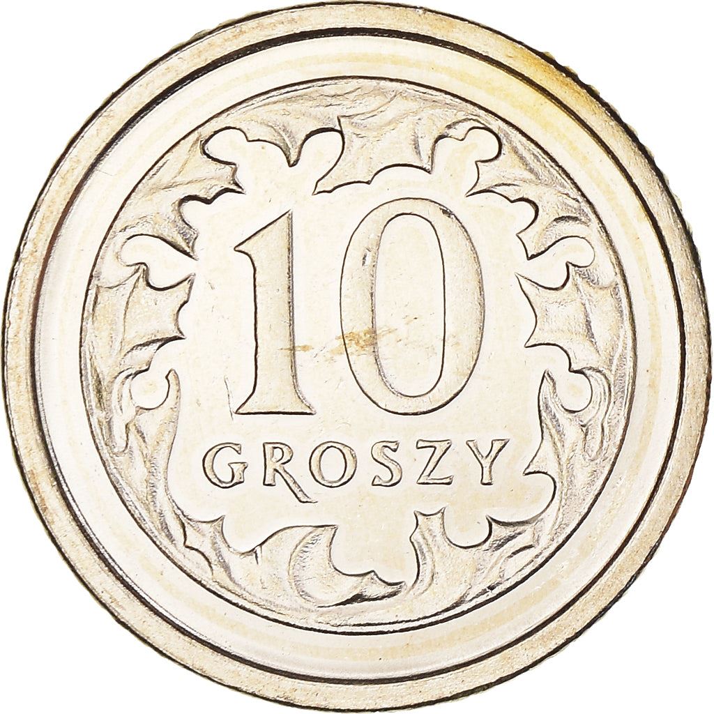 Poland | 10 Groszy | Eagle | KM279 | 1990 - 2016