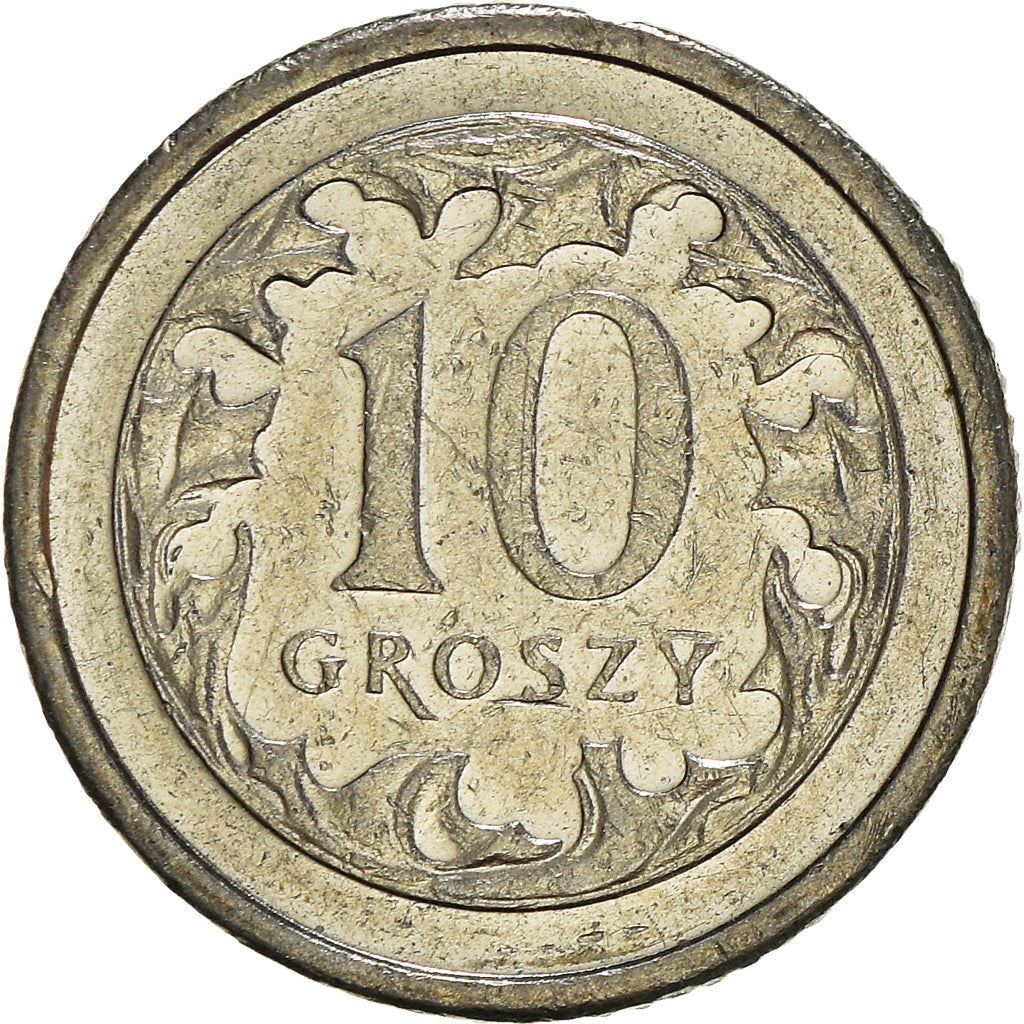 Poland | 10 Groszy | Eagle | KM279 | 1990 - 2016