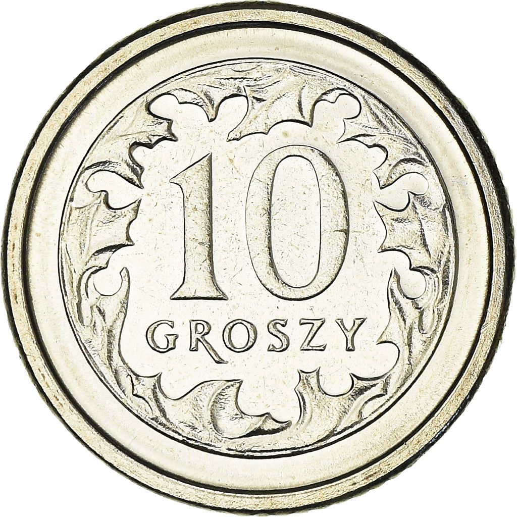 Poland | 10 Groszy | Eagle | KM279 | 1990 - 2016