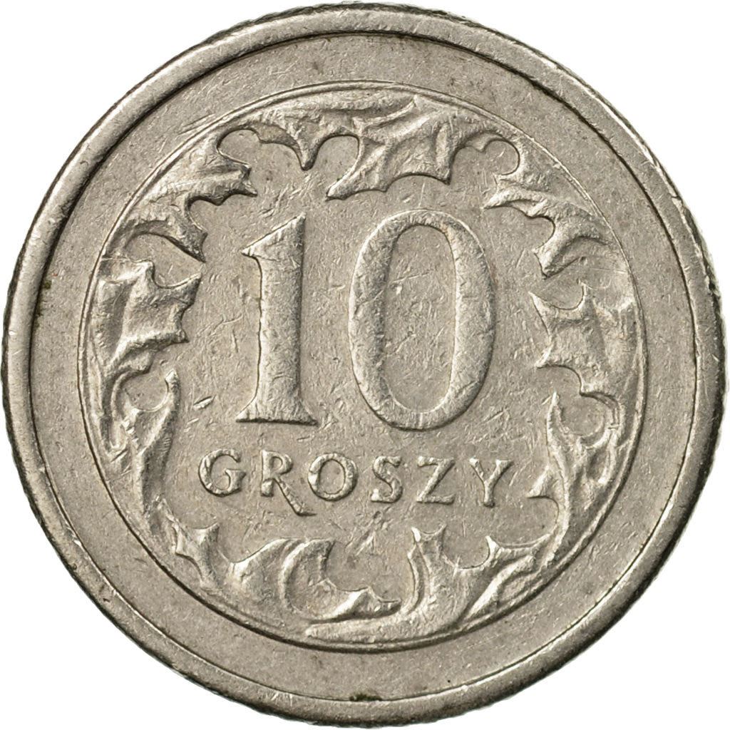 Poland | 10 Groszy | Eagle | KM279 | 1990 - 2016