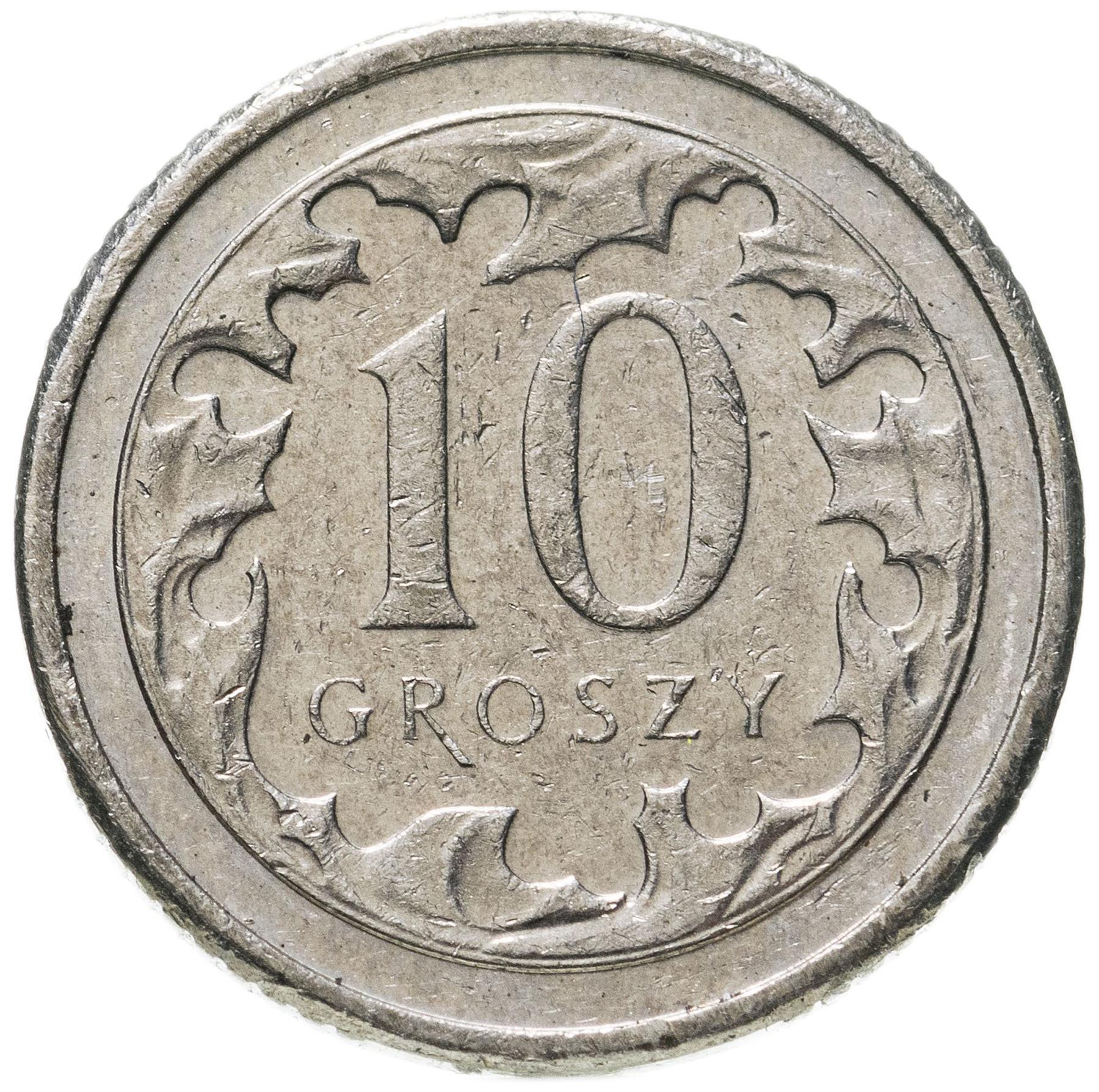 Poland | 10 Groszy | Eagle | KM971 | 2017 - 2019