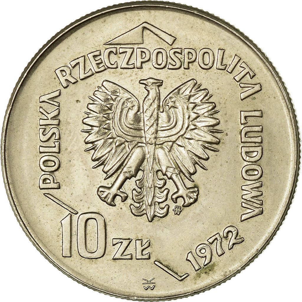 Poland | 10 Złotych Coin | Gdynia Seaport | Eagle | KM65 | 1972