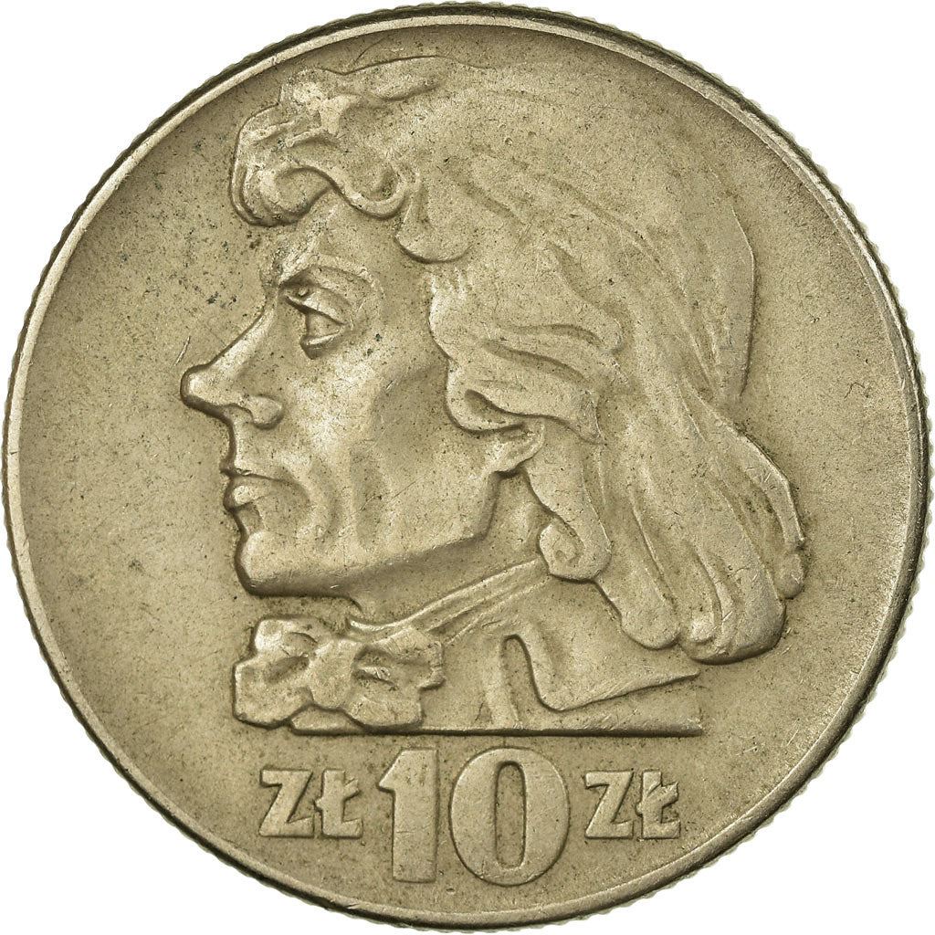 Poland | 10 Złotych Coin | Tadeusz Kościuszko | Eagle | KM50 | 1959 - 1966