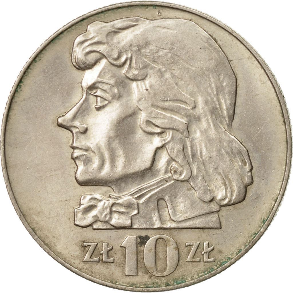 Poland | 10 Złotych Coin | Tadeusz Kościuszko | Eagle | KM50a | 1969 - 1973