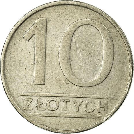 Poland | 10 Złotych | Eagle | KM152.1 | 1984 - 1988