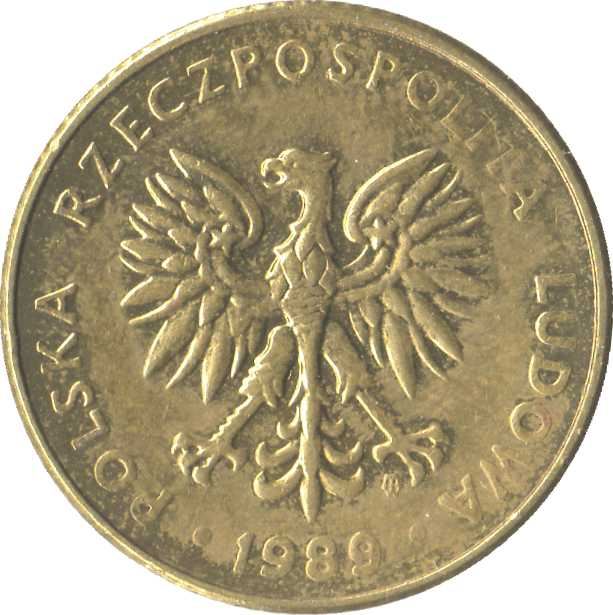 Poland | 10 Złotych | Eagle | KM152.2 | 1989 - 1990