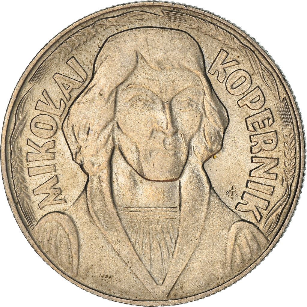 Poland | 10 Złotych | Mikołaj Kopernik | Eagle | KM51a | 1967 - 1969